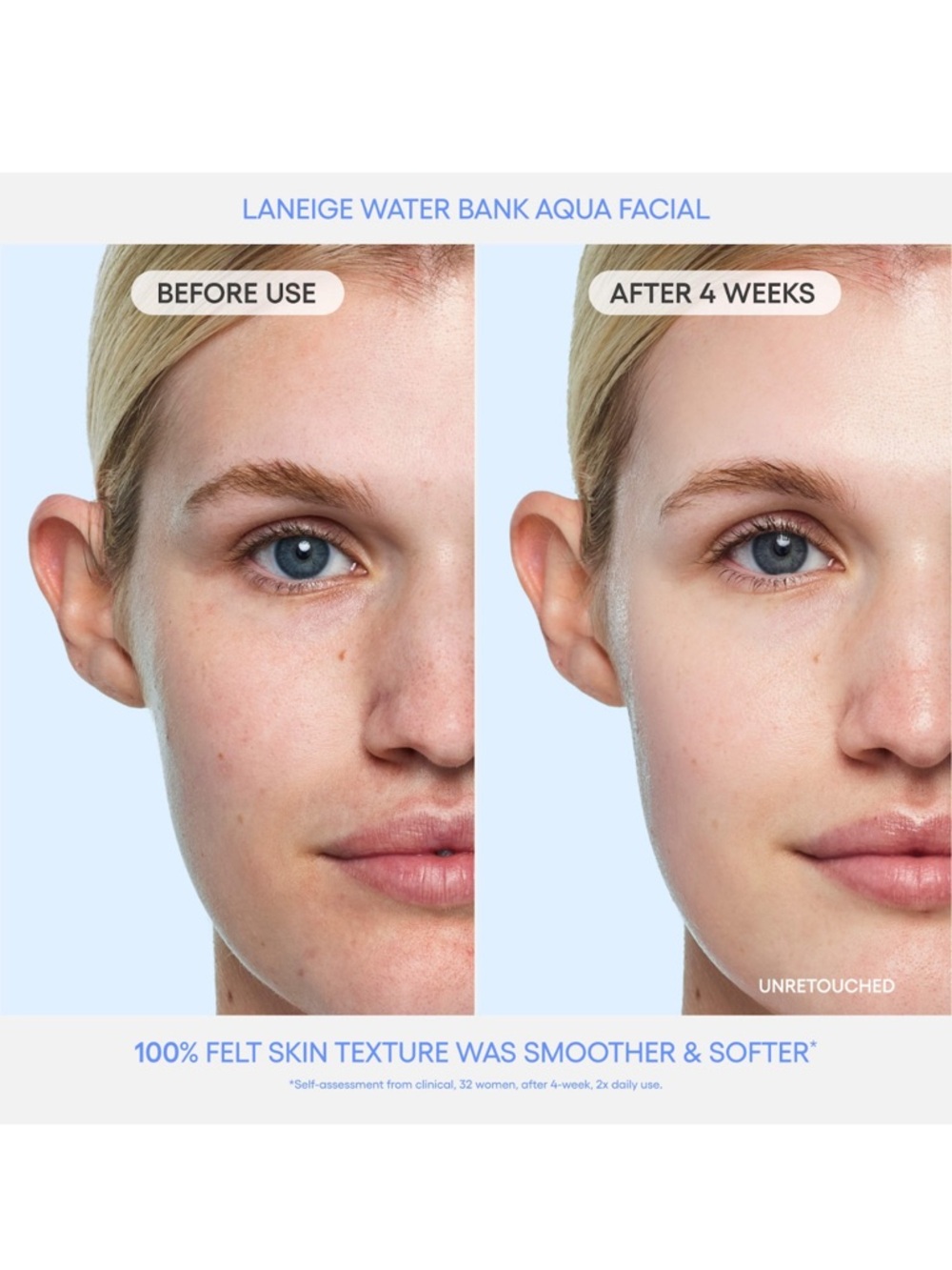 LANEIGE Water Bank Aqua Facial 30ml Serum with Sleeping Masks – Cica & Water - Picture 7 of 12